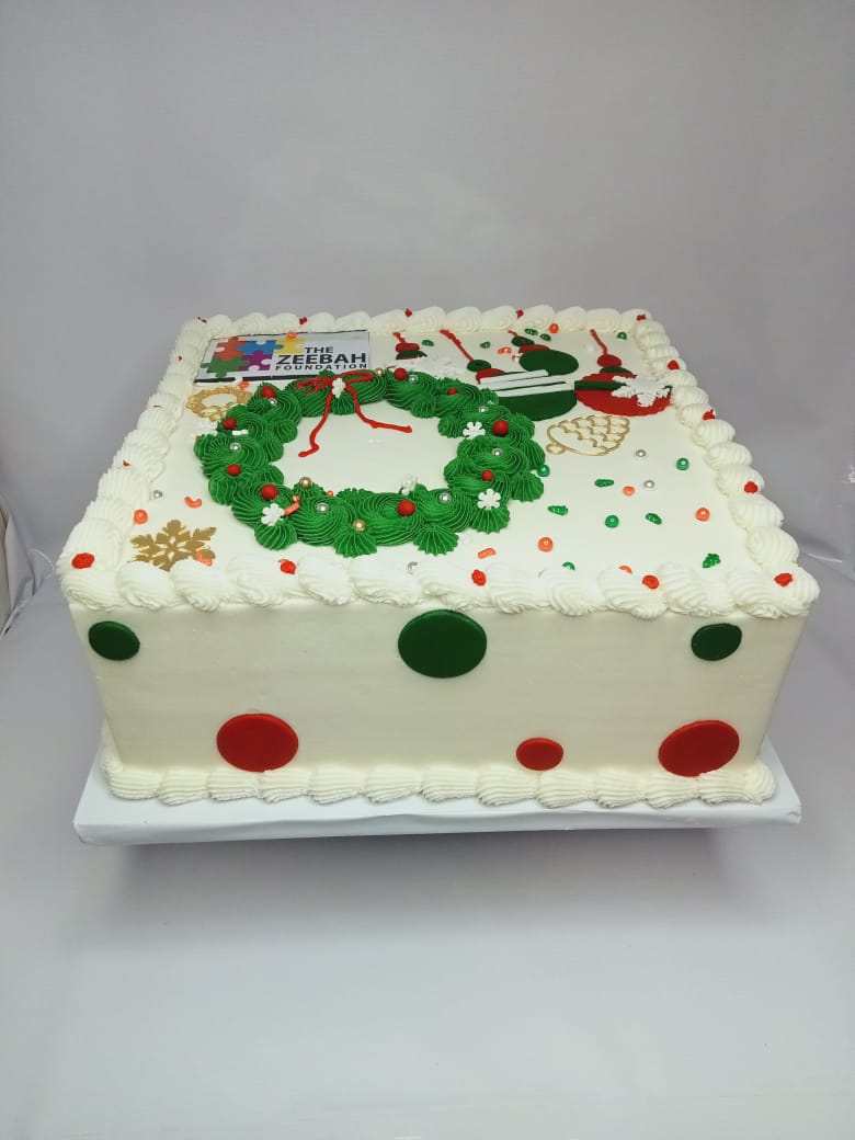 Christmas Corporate Cake