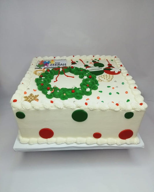 Christmas Corporate Cake