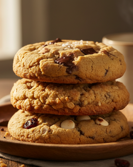 stack of 3 cookies